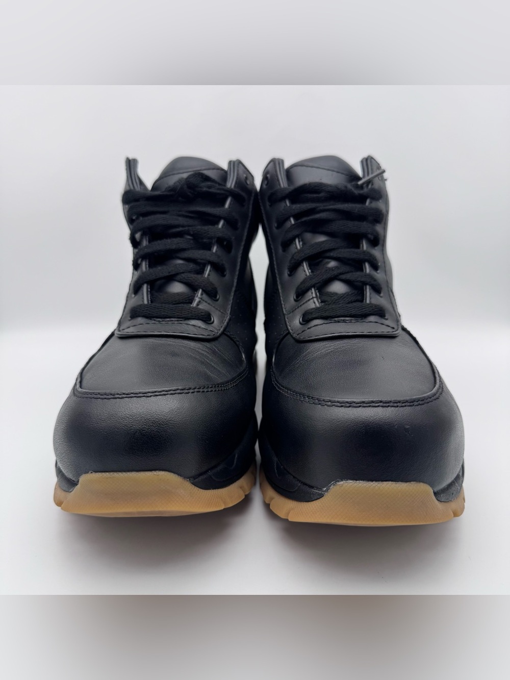 Nike Air Max Goadome ACG Black Gum Leather Boots 865031-017 Men Size 12 - Picture 3 of 12